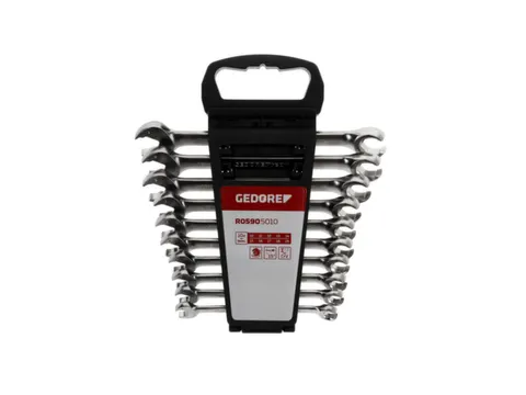 GEDORE R05905010 Combinatie ratel steeksleutel 10-19mm 10stuks