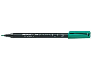 Viltstift Staedtler OHP Lumocolor 313 Groen Super fijn 0.4mm - 1