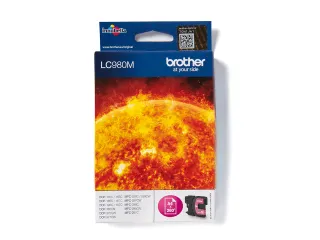 Inkcart Brother Lc-980 Rood - 1