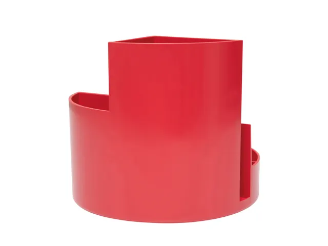 Organisateur MAULroundbox Recycled 6 compartiments rouge