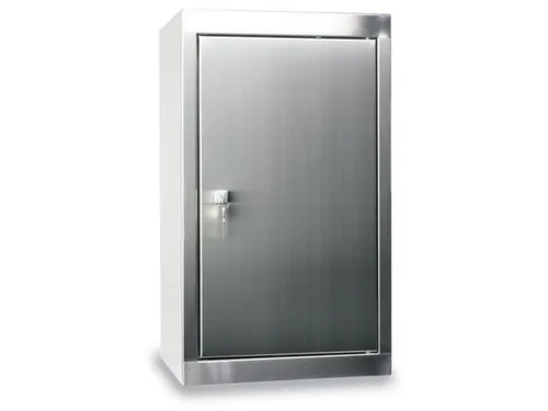 Wandkast Rvs 600x350x320mm 2legborden In Hoogte Verstelbaar