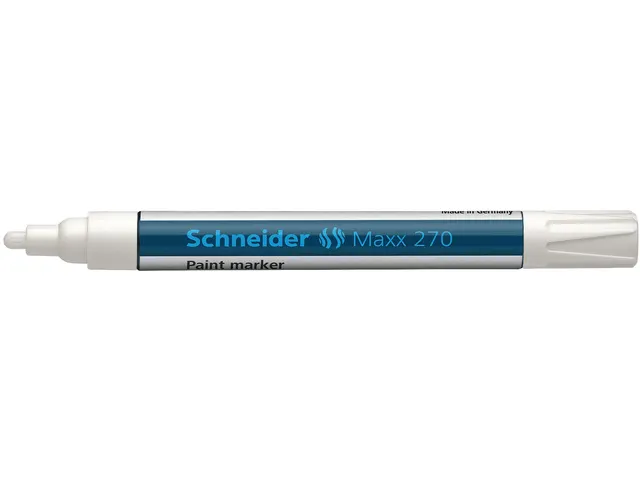 Lakmarker Schneider Maxx 270 1-3 mm wit