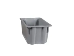 Draaistapelbak Pp Hxlxb 180X400X280Mm 13L Grijs