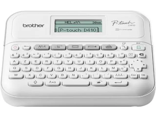 système de lettrage PT-D410