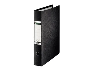 Ordner Leitz 1072 A3 77mm staand karton gewolkt zwart - 1