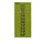 kantoor-ladekast HxBxD 590x279x380mm 10 laden romp + front groen staal