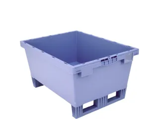 Herbruikbare Stapelbak 423x800x600mm 109l Open Dubbelde Bodem - 2
