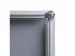 OUTLET Cadre clipsable 100x140cm Profil 32mm Coins droits Argent