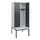 locker met bank,HxBxD 1950x800x815mm,2vak,vak B 400mm,draaigrendel