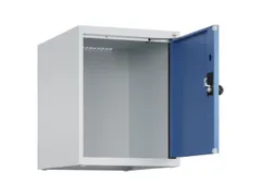 opzetkast,v. locker,1vak.,vak B 400mm,HxBxD 500x400x500mm,draaigrendel
