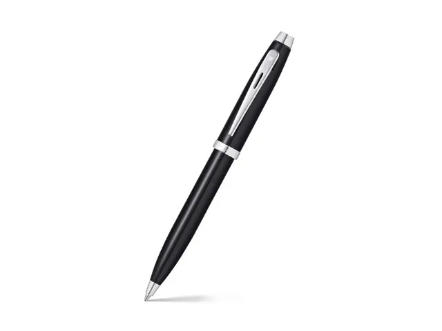 Balpen SHEAFFER 100 E9338 Glossy black lacquer chrome plated