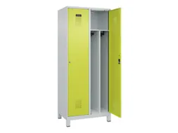 locker voor scheiding van kleding,HxBxD 1950x800x500mm,2vak