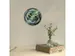 Horloge de Table/Murale 20 cm-Silencieux-Vert-Verre Trempé-NeXtime Co