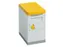 Afvalbak Afvalverzamelaar 15 Liter 355x200x300mm Lichtgrijs/Geel
