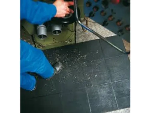 Vloerbedekkingsmodule Lxb 900X900Mm Gesloten Oppervlak Rubber Zwart