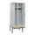 locker met bank,voor scheiding van kleding,HxBxD 2120x800x815mm,2vak