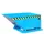 Kiepbak Staalplaat 610x840x1390mm Inh. 0.40m³ 300kg Blauw
