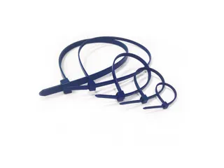 Detecteerbare Kabelbinders 200x4.6mm blauw 100 stuks - 1