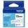 Brother BTAG-133 labelprinter tape Blauw op transparant