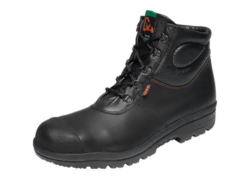 Chaussure de sécurité haute Emma Mitchel XL S3 cuir noir Pointure 53