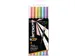 viltstift Intensity Dual tip etui van 6 stuks pastel