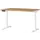 Elektrisch ihv bureau,HxBxD 720-1200x1200x800mm,blad Grandson-eiken