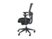 Siège de bureau 400 NPR tissu noir/dossier Mesh noir/piètement noir
