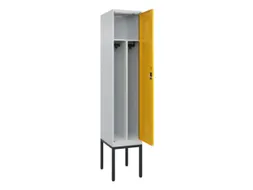 locker voor scheiding van kleding,HxBxD 2120x400x500mm,1vak