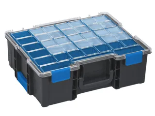 Assortimentskoffer,HxBxD 144x440x355mm,8bakken,PP,koffer zwart - 3