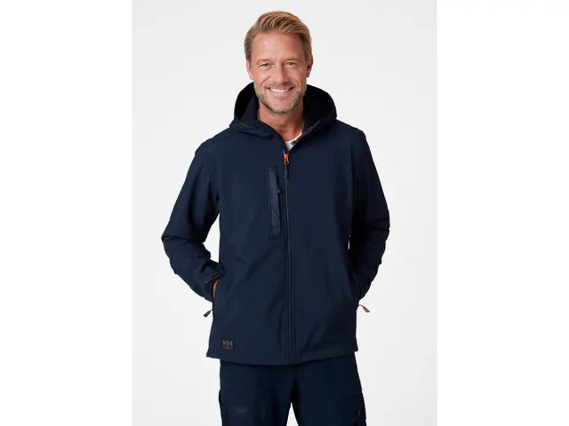 Helly Hansen Kensington 970 softshell met kap, marineblauw, maat XL, p