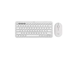 Logitech Pebble 2 Combo Toetsenbord Inclusief Muis Qwerty US Wit