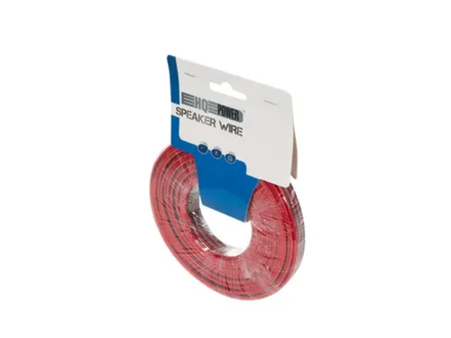 Luidsprekerkabel - Rood/Zwart - 2 x 1.50mm² - 25m