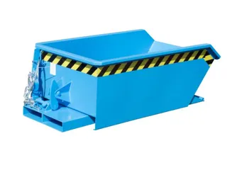 mini-kiepbak,HxLxB 450x1385x680mm,0,23m³,draagverm. 750kg,RAL 5012 - 1