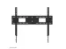 OUTLET Support mural inclinable robuste Neomounts LEVEL-750 WL35-750BL