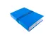Chemise extensible balacron sans rabat sangle scratch - 24x32cm - Bleu