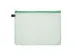 etui A4 PVC-vrij groen transparant met ritssluiting