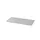 houten vloer v. kantoorstelling BxD 762x376mm dikte 22mm grijs