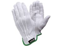 Handschoen Tegera 8120, Maat 10 Katoen Wit