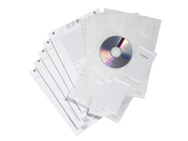 ringbandhoes voor CD/DVD