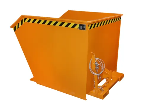 Kiepbak 1090x1280x1640mm 1.5m³ 215kg Draagverm. 1500kg Ral2000