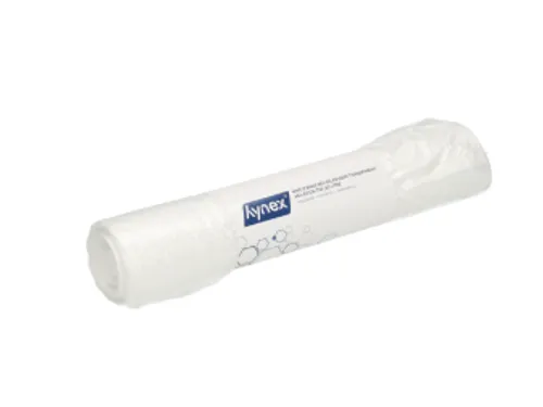 Afvalzak Hynex 45x50cm HDPE recycled T15 20L transparant rol à 50 stu