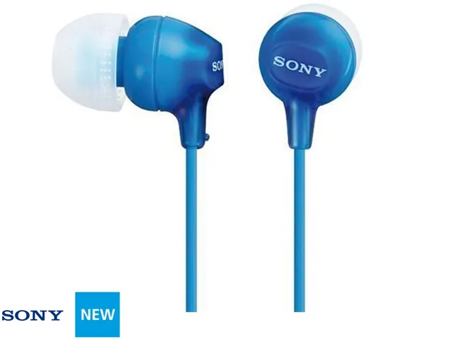Oortelefoon Sony EX15LP basic blauw