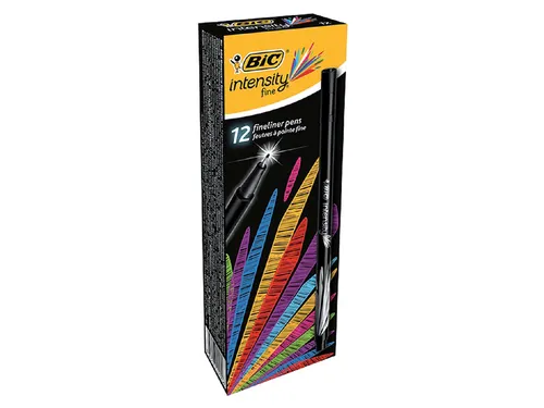 Fineliner Bic Intensity fijn zwart