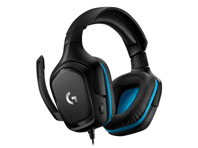 Logitech G432 Gaming headset 7.1 Surround Sound bedraad Zwart
