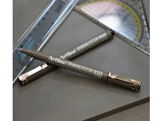 Fineliner Artline technisch 0.03mm zwart - 3