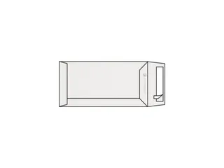 Envelop 120 gram DL 110x220mm Extra Wit 500 Stuks - 1