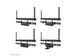 Neomounts AV60-500BL Videobar en laptophouder kit 43-110 inch - max 8