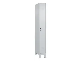 locker,HxBxD 1950x250x500mm,1vak,vak B 250mm,draaigrendel,voeten - 1