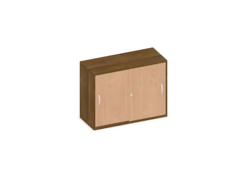Schuifdeurkast 770x1000x430mm Romp Noten Decor Front Beuken
