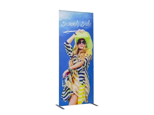 ECO Print voor Zipper-Banner Slim 100x200cm Enkelzijdig 200 g/m²